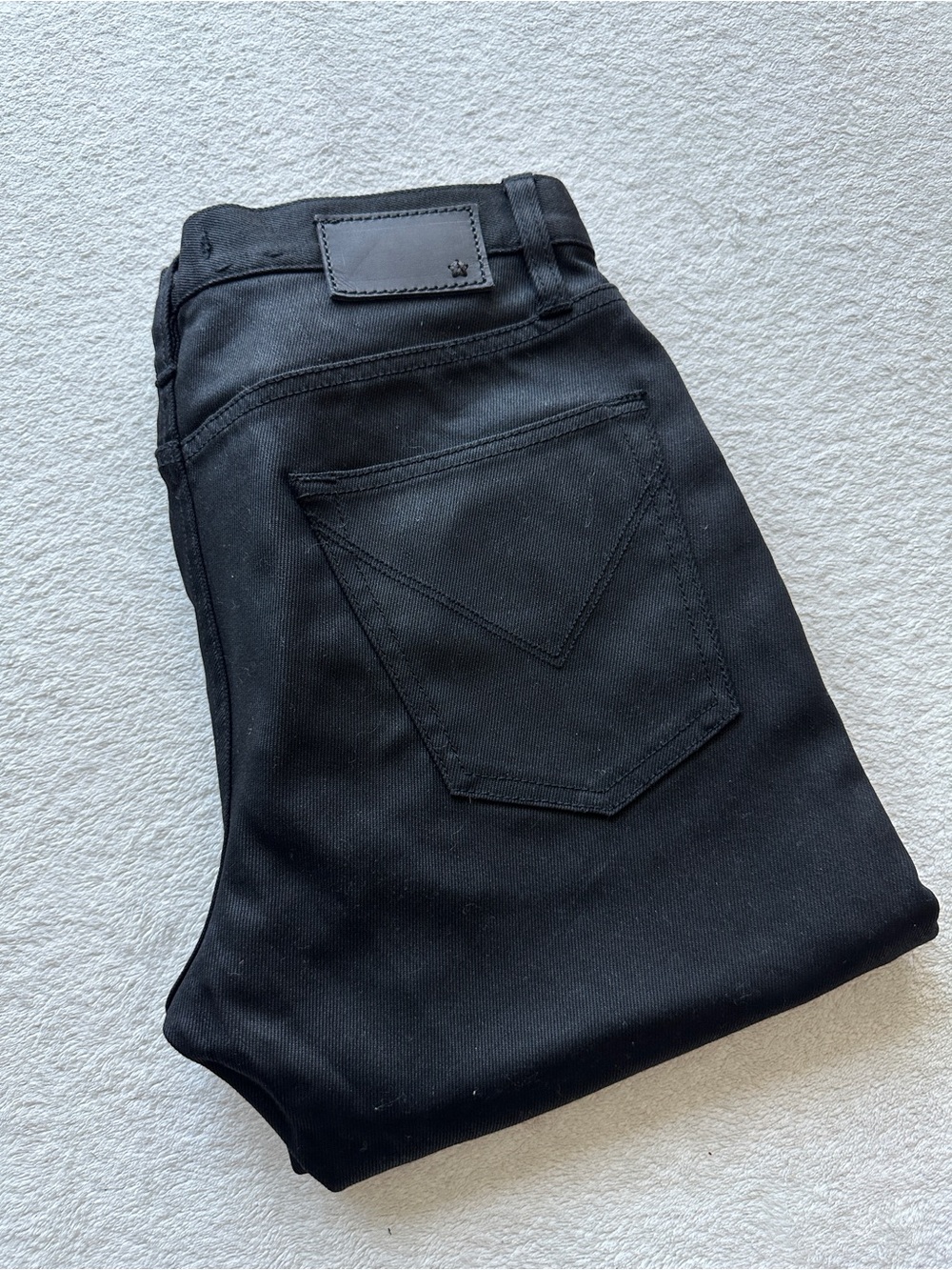 John Varvatos Bowery Slim Straight Jeans 28x32 Black NWOT - Picture 3 of 13
